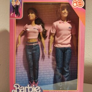 Barbie and Ken Fashion Duo in Pink and Blue